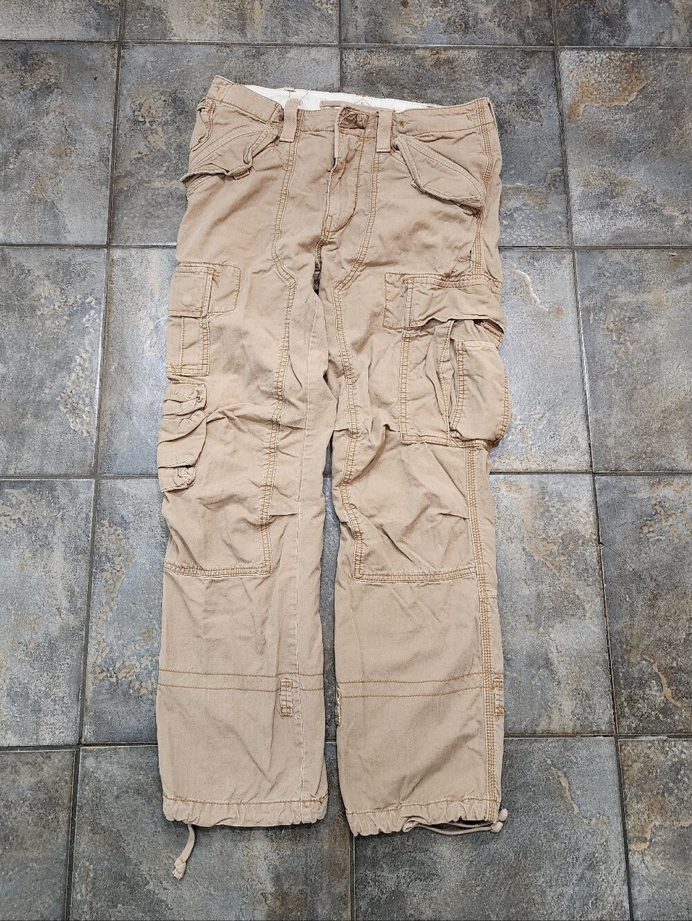 Vintage Y2K Polo Ralph Lauren Men's 32x30 Paratrooper Slim Fit Cargo Pants
